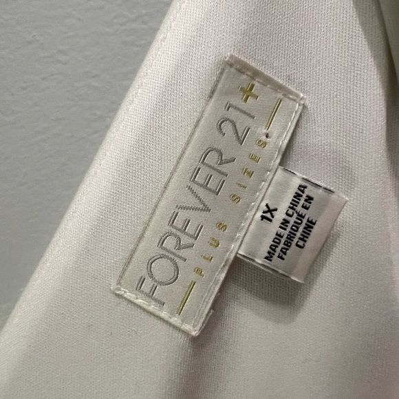 forever 21 coral and white dress - Picture 4 of 4